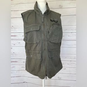 Banana Republic Utility Vest safari capsule collection vintage remake